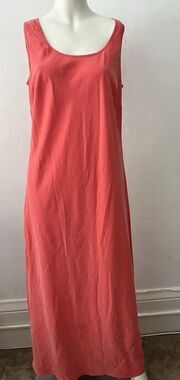 Newport News Dress Size 8 Pink Office Casual Work Sleeveless Feminine Romantic